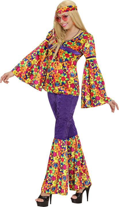 Actual product image Widmann Flowery hippie costume (M)