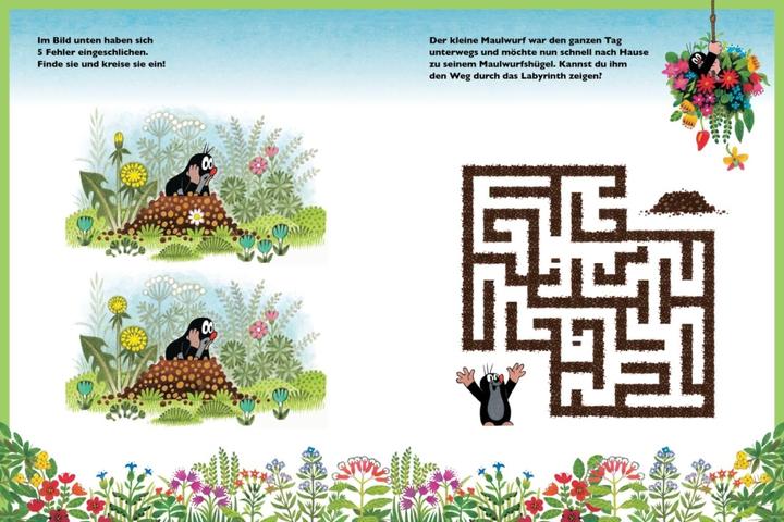 Produktbild Der kleine Maulwurf: Mein fröhliches Rätselbuch
