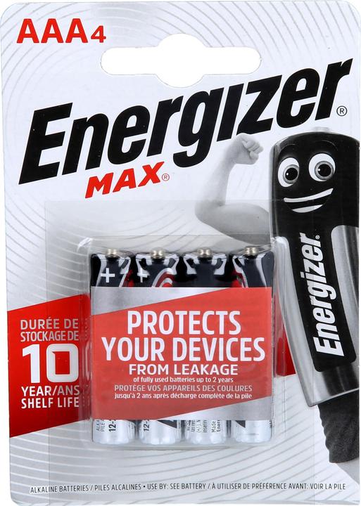 Actual product image Energizer Max Alkaline (4 pcs., AAA)