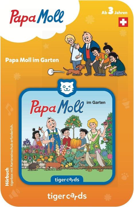 Immagine prodotto Tigermedia tigercard - Papa Moll - Nel giardino (Svizzero-tedesco)