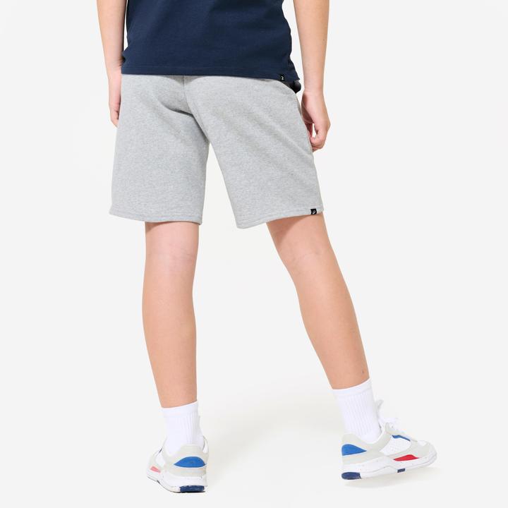 Produktbild Domyos Shorts Kinder Multisport Baumwolle - graumeliert (122)