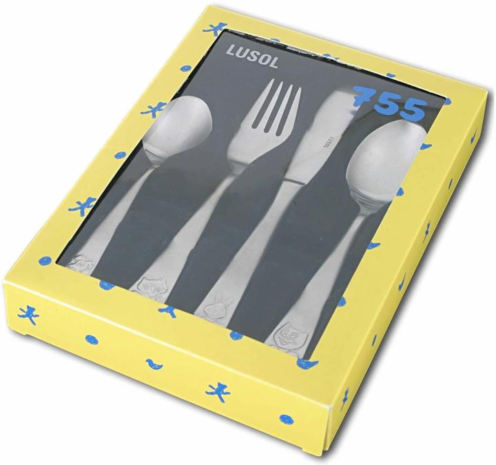 Actual product image Sola Children's cutlery set Lusol 755 Elite 4 pcs, silver