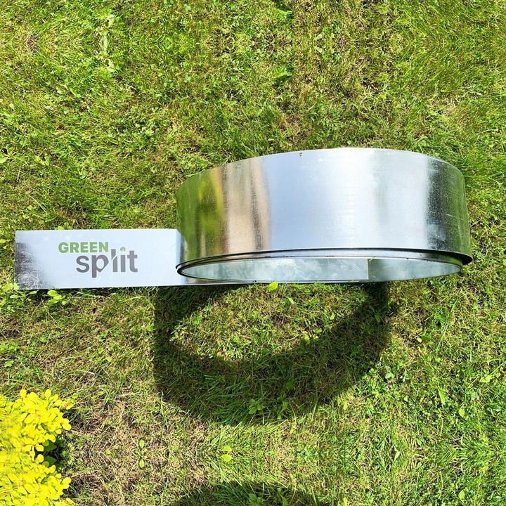 Produktbild Green Split Rasenkantenband Metall Alu/Zink 25 cm x 10 Meter (1000 cm)