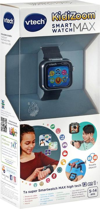 Produktbild VTech KidiZoom Smartwatch MAX noire