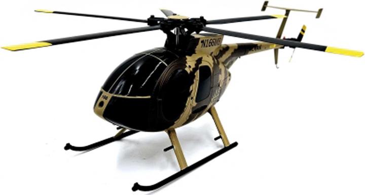 Actual product image Fm-electrics H500 180 helicopter 4-channel camouflage