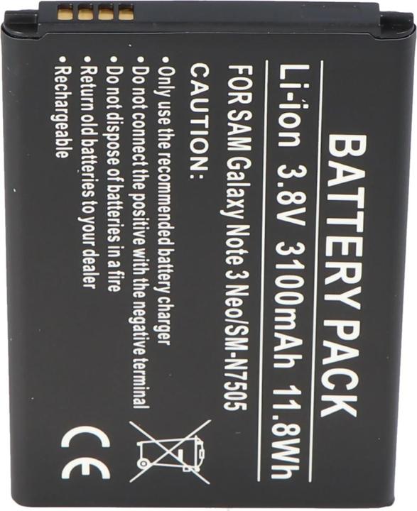 Produktbild AccuCell Akku Samsung Galaxy Note 3 Neo, SM-N7505