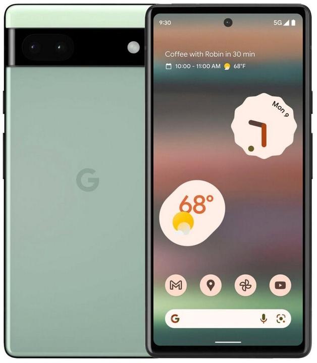 Image du produit Google Pixel 6a (128 Go, Dites Vert, 6.10", SIM + eSIM, 12.20 Mpx, 5G)