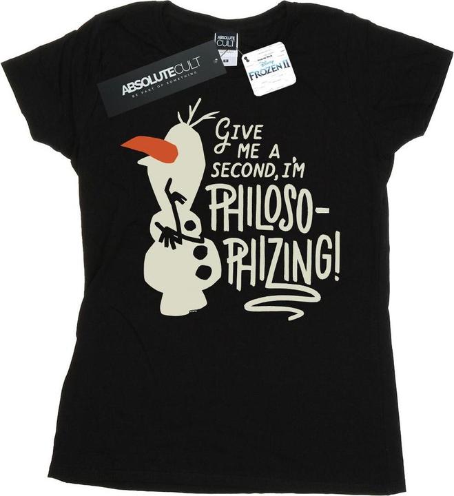 Immagine prodotto Disney Frozen 2 Olaf Philosophizing Maglietta Donna (S)