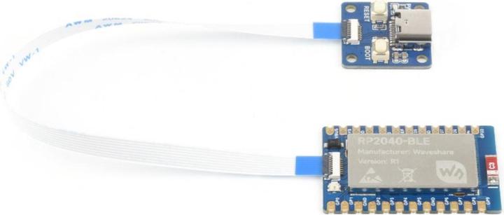 Actual product image WaveShare RP2040-BLE Raspberry Pi Pico based with Bluetooth 5.1