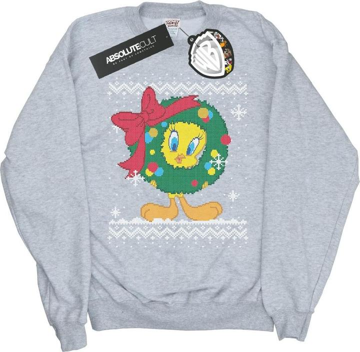 Image du produit Looney Tunes - Sweat TWEETY PIE CHRISTMAS FAIR ISLE - Fille (128)