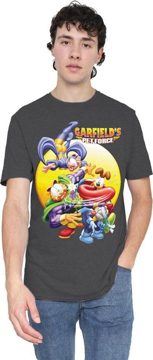 Actual product image Garfield Unisex Adult Tongue Of Doom T-Shirt (S)