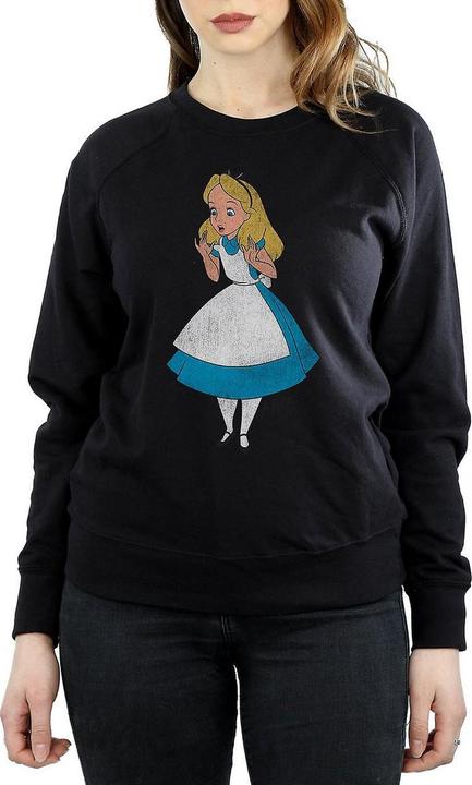 Actual product image Alice In Wonderland Womens/Ladies Classic Cotton Sweatshirt (M)