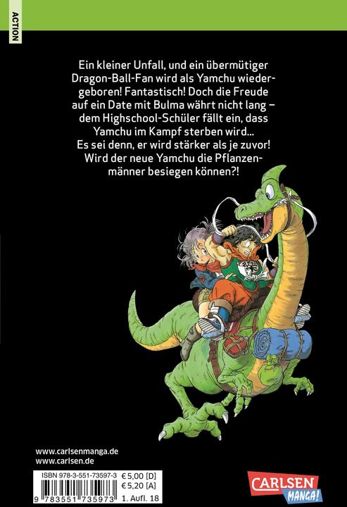 Immagine prodotto Dragon Ball Side Stories - Yamchu (Tedesco, Dragon Garow Lee Dragon Garow, Akira Toriyama, 2018)