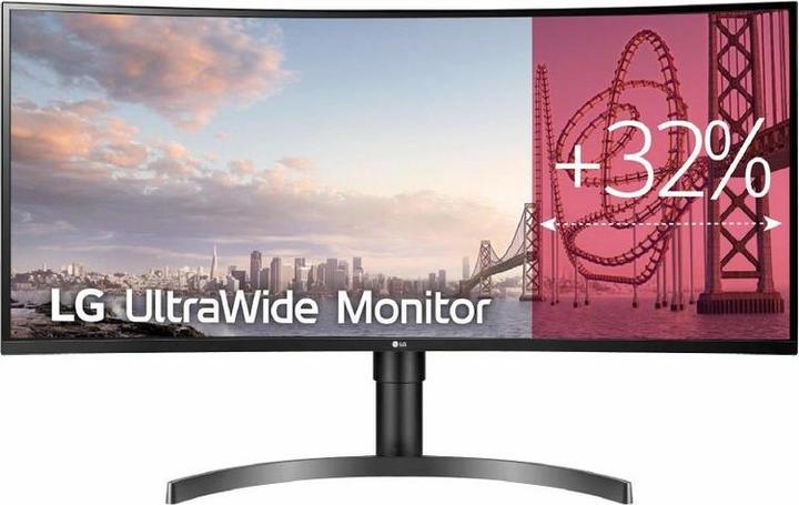 Actual product image LG Ultrawide 35WN75CP-B (3440 x 1440 pixels, 35")
