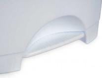 Produktbild Arte Regal Kunststoff-Treteimer 10l weiss (10 l)