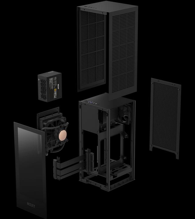 Image du produit NZXT Boîtier H1 2022 Noir (CS-H11BB-UE) (Mini-ITX)