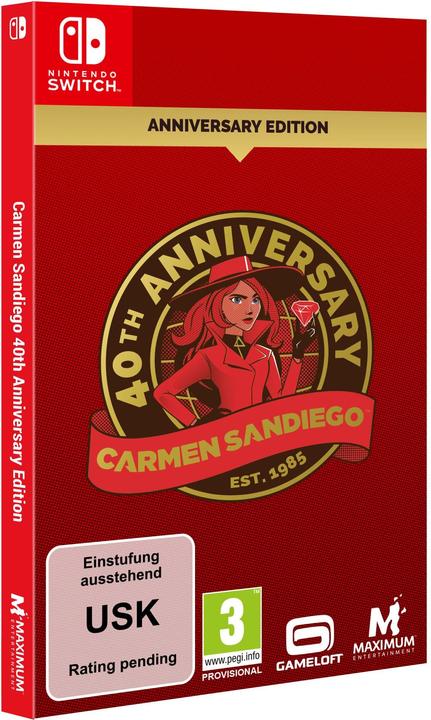 Produktbild astragon Switch Carmen Sandiego: 40th Anniversary Edition (Switch, DE)