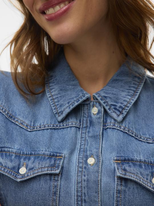 Produktbild Vero Moda VMAUSTIN Kurzes Kleid Jeanskleid (L)