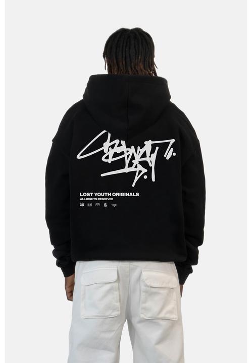 Immagine prodotto Lost Youth FELPA CON CAPPUCCIO "GRAFFITI" - 21655 (XS)
