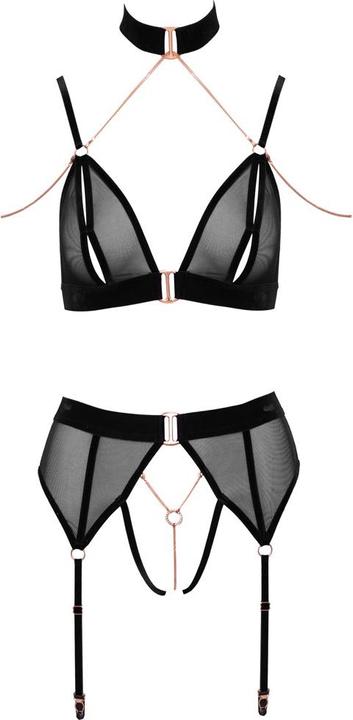 Produktbild Abierta Fina BH Set Samt L (L)