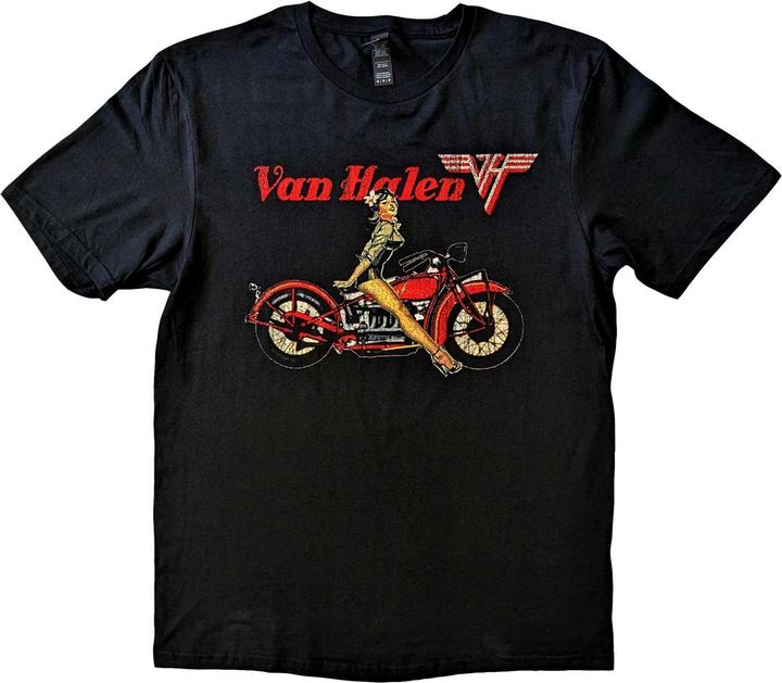 Music Brand Pinup Motorcycle TShirt