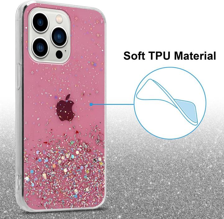 Immagine prodotto Cadorabo Copertura in TPU scintillante (Apple iPhone 13 Pro Max)