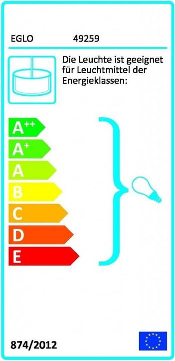 Energy Label EGLO Trend (E27)