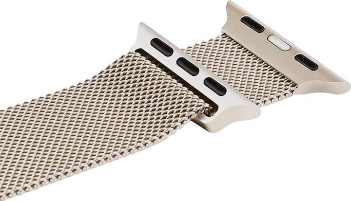 Produktbild Crong Milano Steel – Edelstahlarmband für Apple Watch 42/44/45/49 mm (Champagner) (Edelstahl)