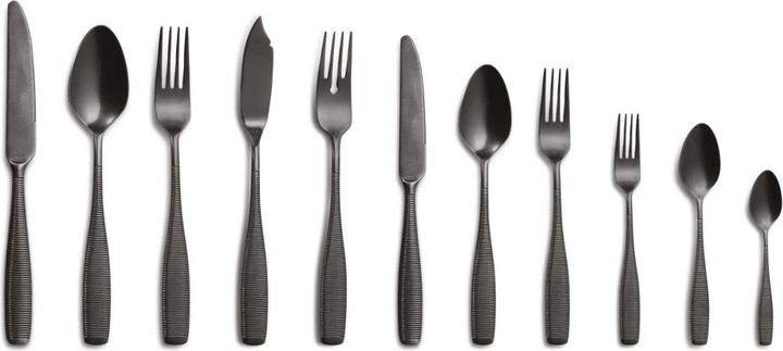 Actual product image Comas Fleur de Lys Q21 Dessert Spoon Black Vintage (Scoops)