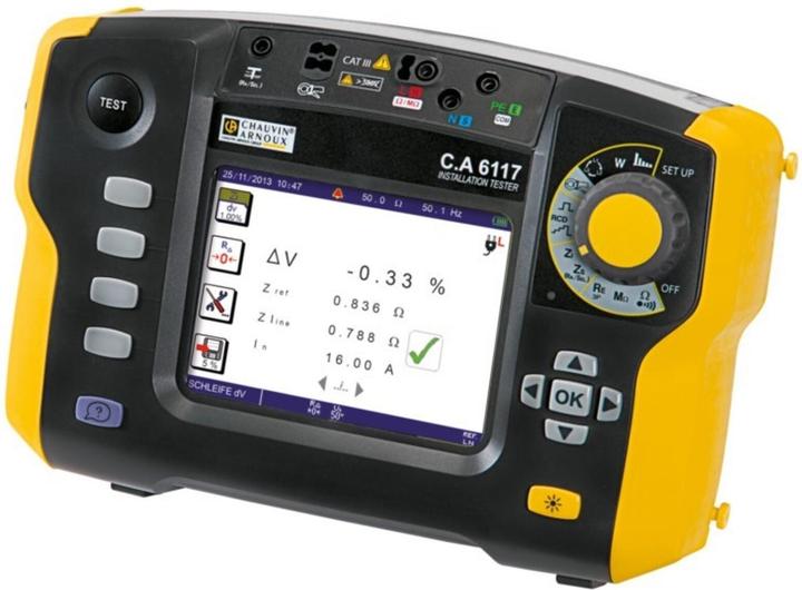 Chauvin Arnoux Installationstester