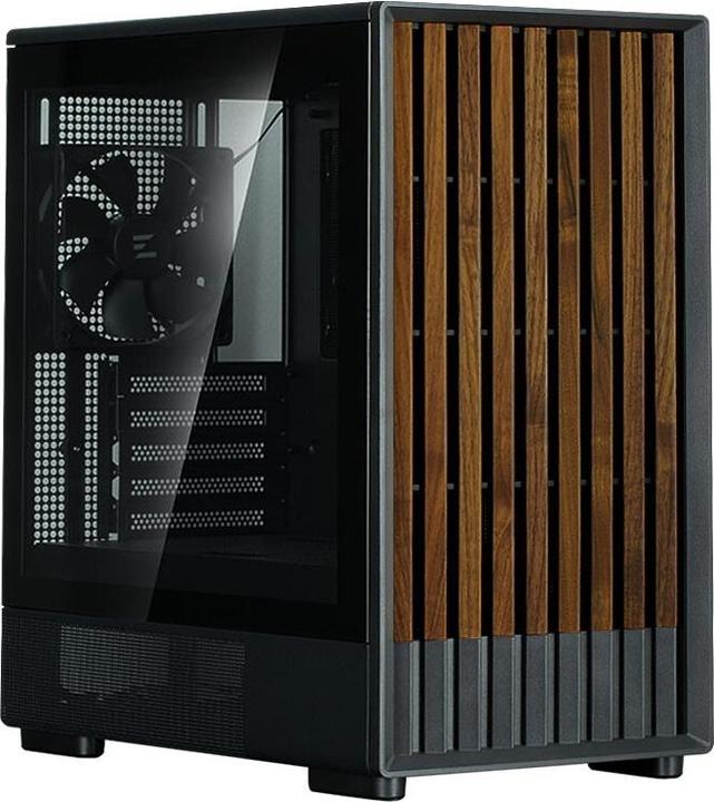 Actual product image Zalman P10 NAMU Black Micro-ATX Mini Tower, 120 mm Fan x3 (mATX, Mini-ITX)