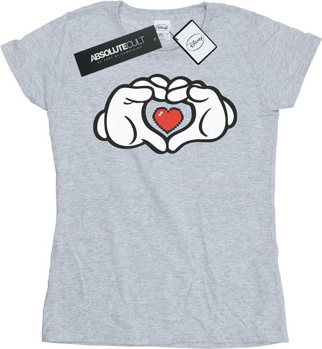 Disney Mickey Mouse Heart Hands TShirt (L)