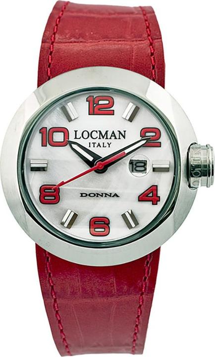Produktbild Locman Italy Damenuhr Donna rot Ref. 0421 (Analoguhr, 36 mm)