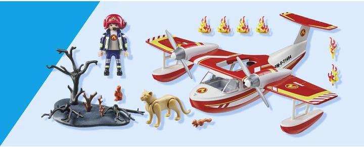 Produktbild Playmobil Feuerwehrflugzeug mit Löschfunktion (71463)