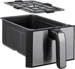 Actual product image Inventum GF800HLD - Dubbele airfryer - Heteluchtfriteuse - Inhoud 2 x 4 litres - Zwart/RVS