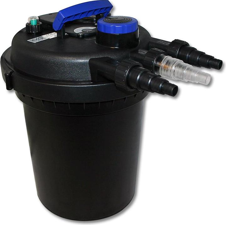 Produktbild SunSun Druckteichfilter 10000l UVC NEO10000 Pumpe Schlauch Skimmer Springbrunnen