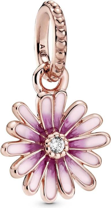 Pandora Rosa Margherita (Argento, Smalto, Pietra(e))