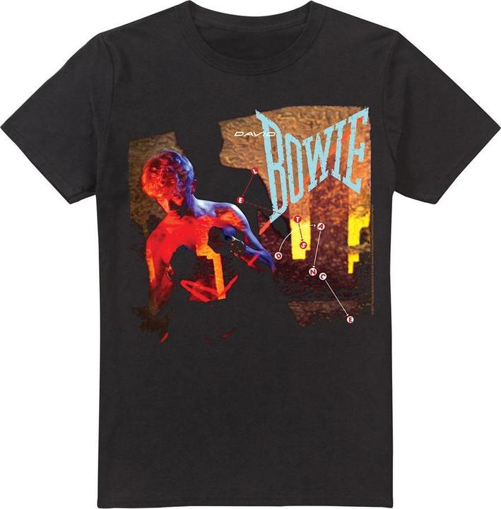 Actual product image David Bowie Mens Let's Dance T-Shirt (L)