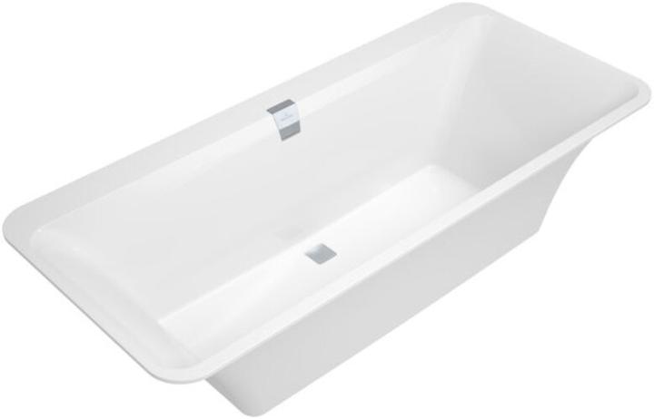 Actual product image Villeroy & Boch V&B SQUARO EDGE 12 DUO ov built-in bath 1800x800mm white (180 l, 180 cm, 80 cm)
