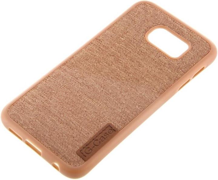 Actual product image OEM Silicone Case Textile for Samsung S6 brown (Samsung Galaxy S6)