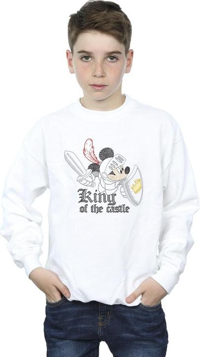 Actual product image Disney Boys Mickey Mouse King Of The Castle Sweatshirt (116)