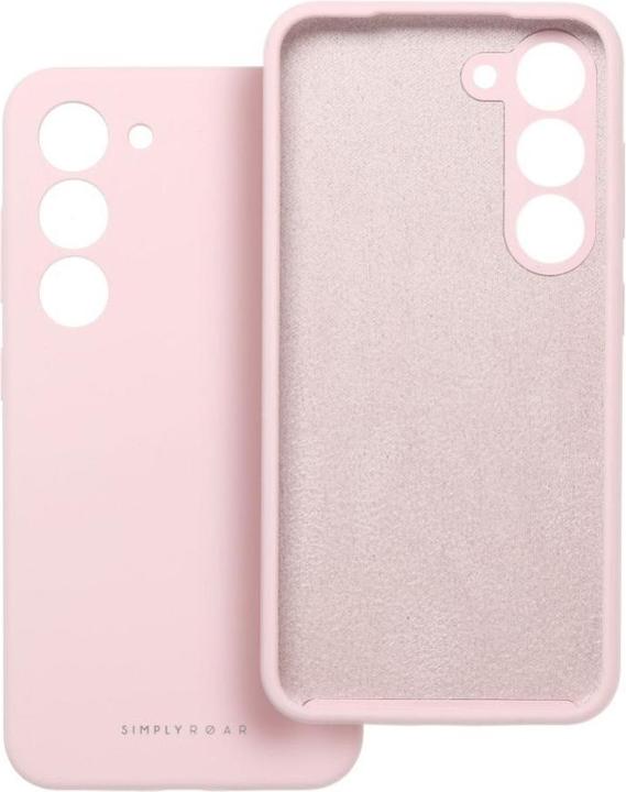 Actual product image Roar Back panel cover case CLOUD SKIN for SAMSUNG A14 4G / A14 5G Light Pink (Samsung Galaxy A14 5G, Samsung Galaxy A14)
