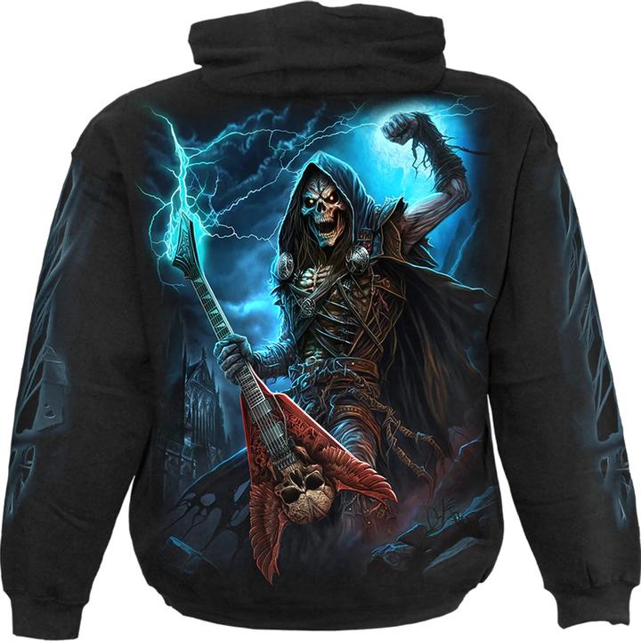 Actual product image Spiral Unisex Adult Dead Metal Hoodie (XL)