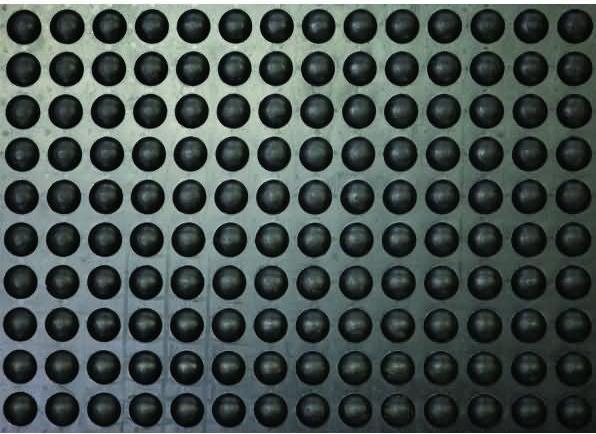 Image du produit Miltex Tapis anti-fatigue YOGA DOME, noir à picots (120 x 90 cm)