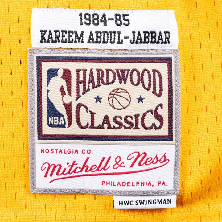 Immagine prodotto Mitchell & Ness Maglia Swingman La Lakers 198485 Kareem Abduljabbar (M)