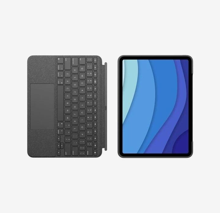 Actual product image Logitech Combo Touch (US, iPad Pro 12.9 2022 (6th Gen), iPad Pro 12.9 2021 (5th Gen))