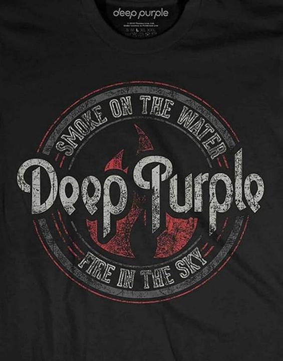Produktbild Deep Purple Smoke TShirt (M)