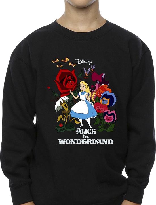 Immagine prodotto Disney Felpa floreale da ragazzo Alice nel Paese delle Meraviglie (116)
