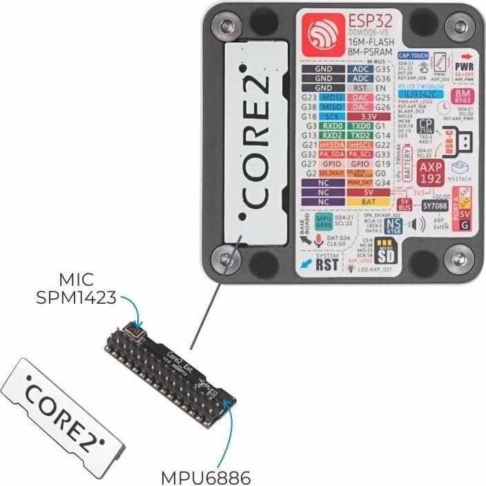 Produktbild M5Stack ESP32 Core 2