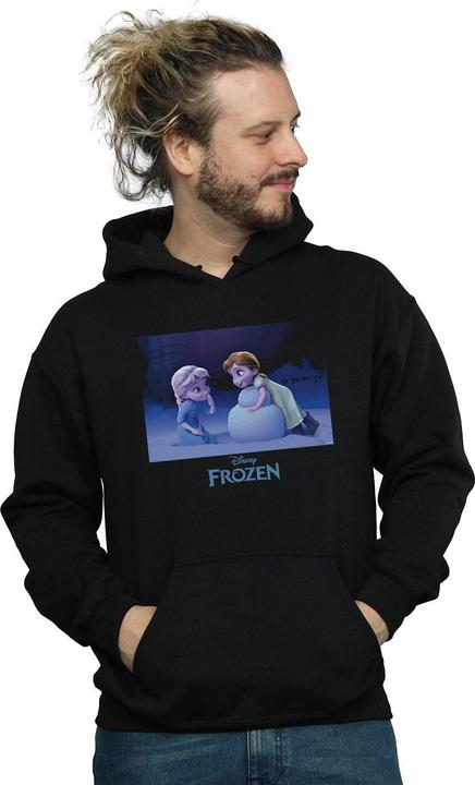 Actual product image Disney Mens Frozen Build A Snowman Hoodie (M)